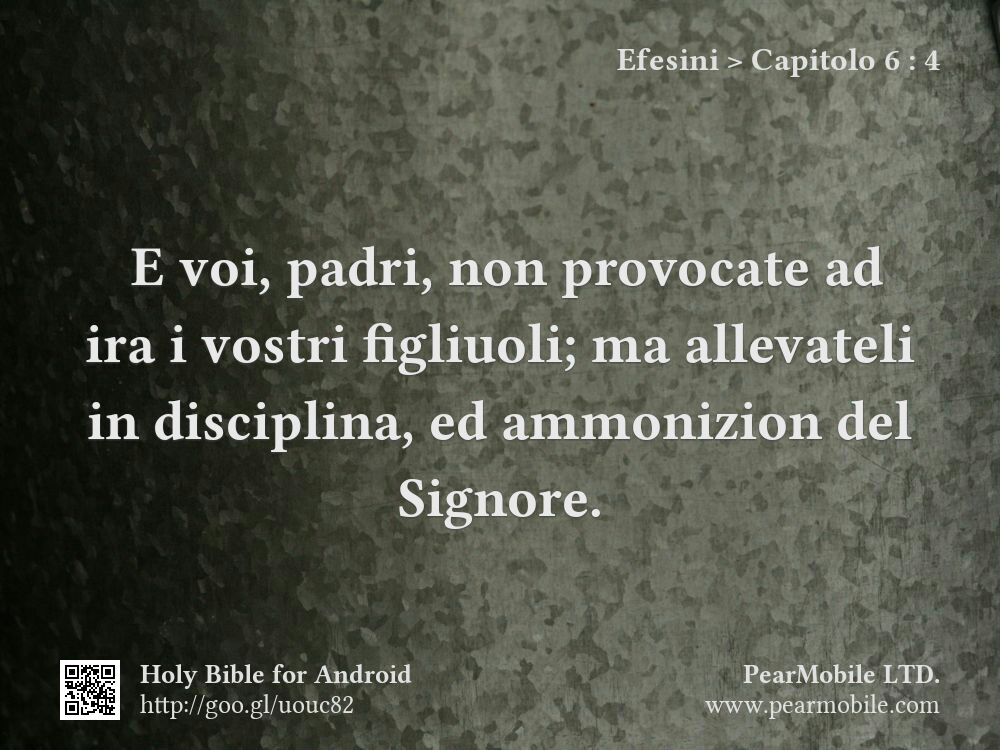 Efesini, Capitolo 6:4